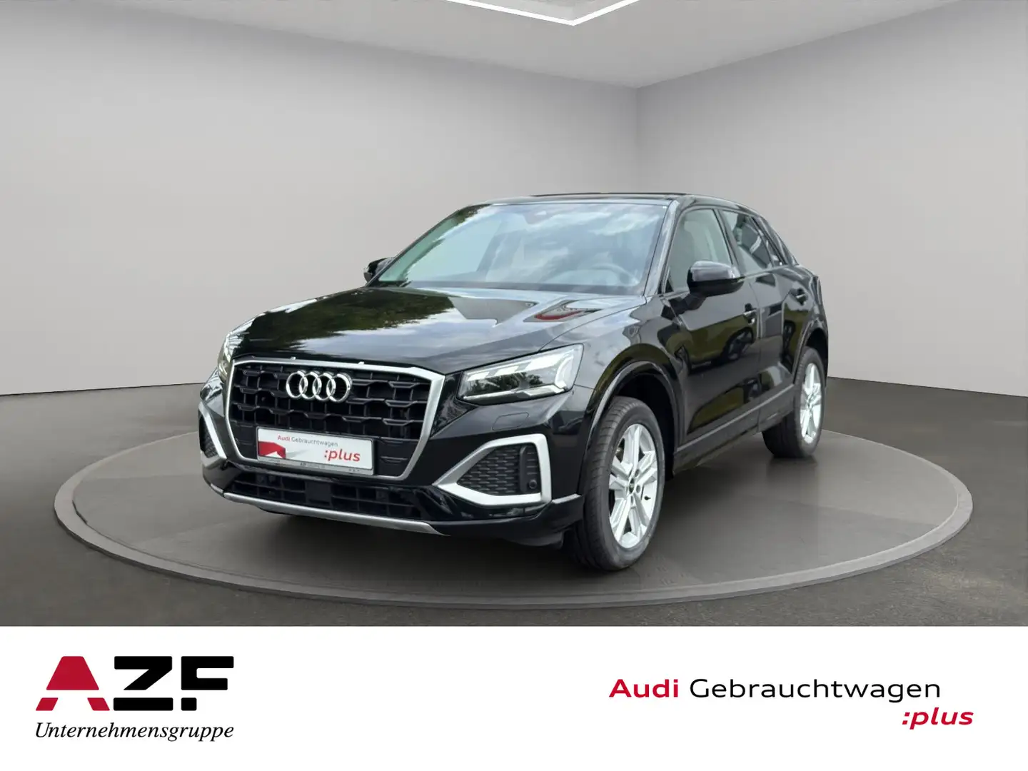 Audi Q2 30 TDI advanced AHK+MATRIX-LED+PANO+LEDER Noir - 1