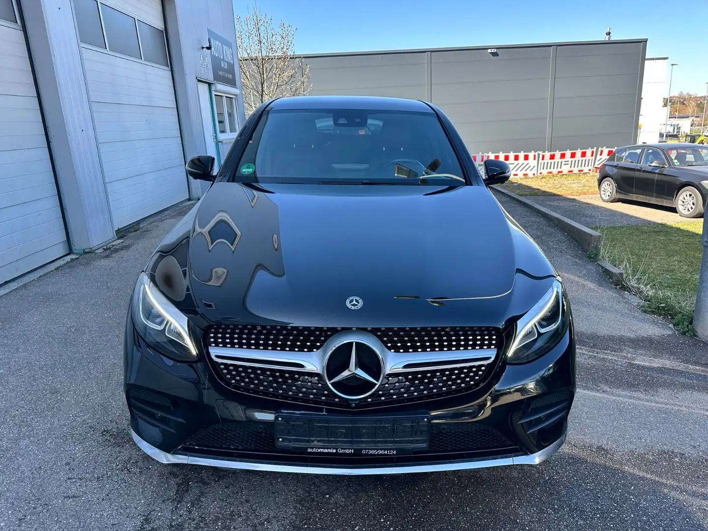 Mercedes-Benz GLC 350 d Coupe 4Matic AMG-LINE FEST_PREIS!!!!!! Černá - 1