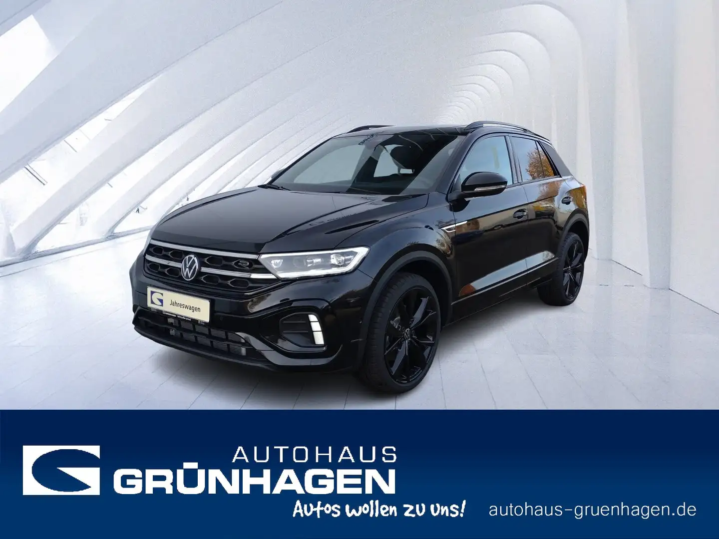 Volkswagen T-Roc T-Roc 2.0 TDI R-Line DSG-ACC-AHK-LED-Front+Lane Zwart - 1