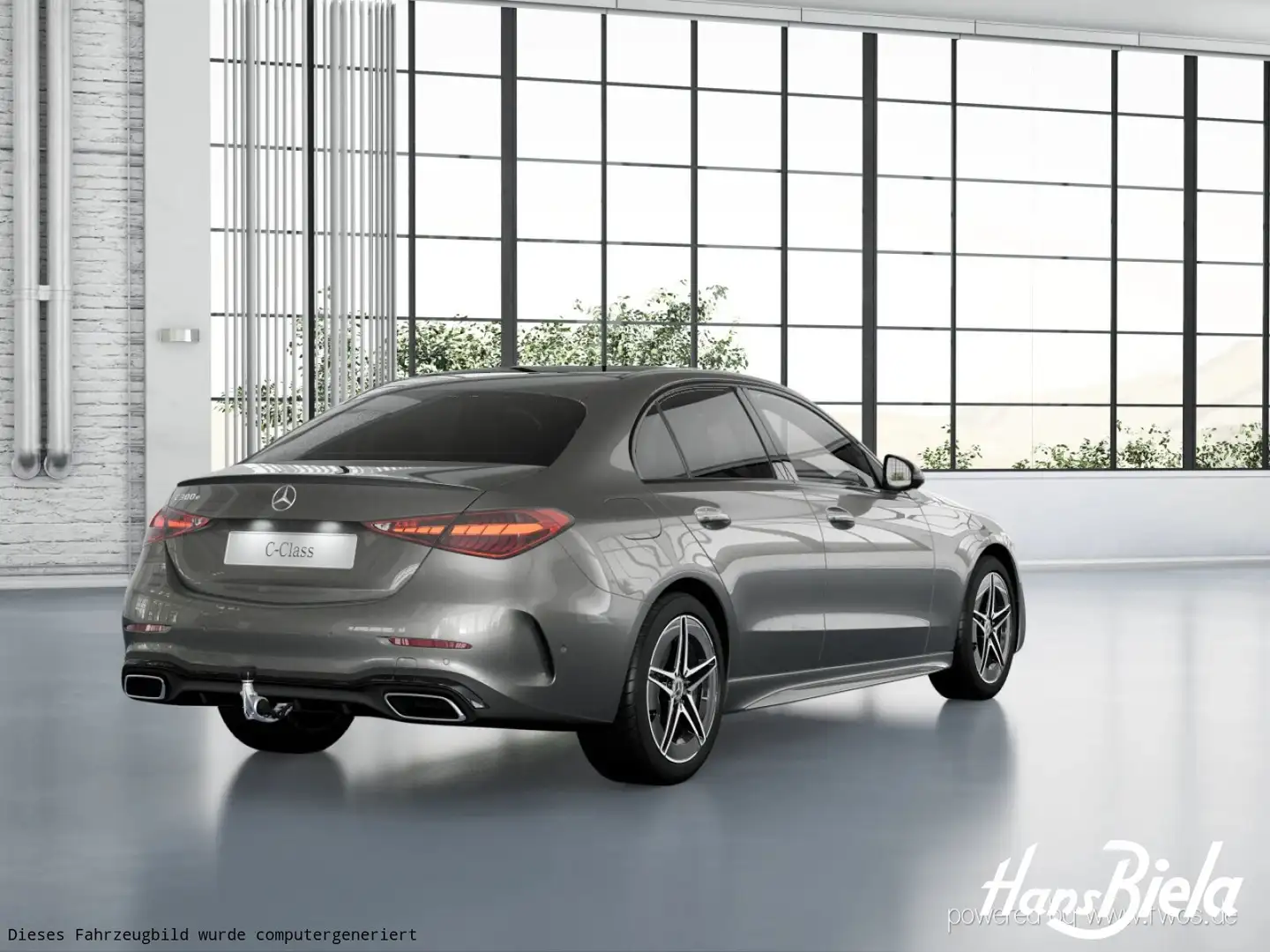 Mercedes-Benz C 300 C 300 e AMG/Night/Pano/DigLi/Bur/AHK/Mass/Sitzkl Silber - 2