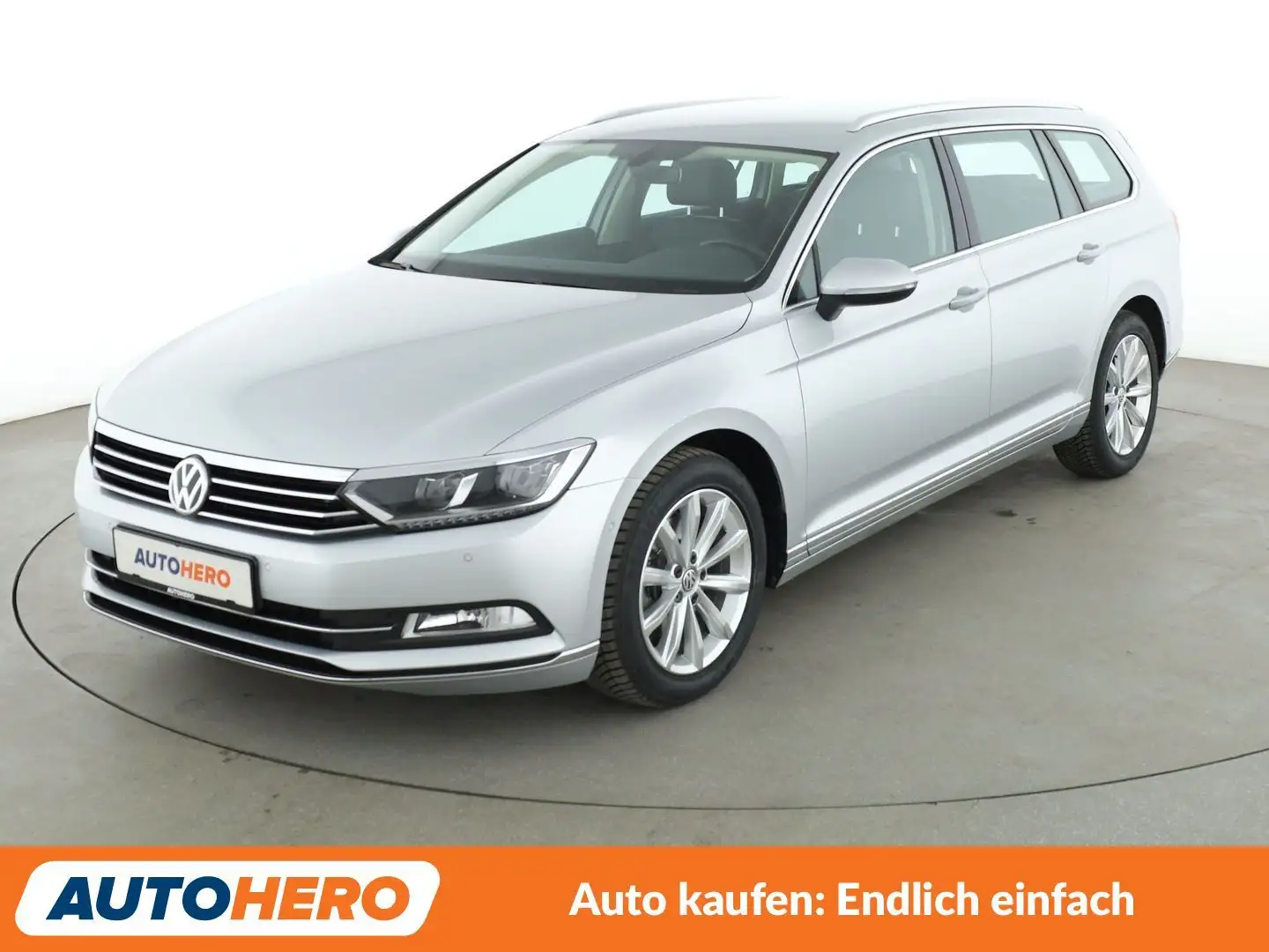 Volkswagen Passat 2.0 TDI Highline BlueMotion Aut.*LED*ACC*PDC*SHZ* Argent - 1
