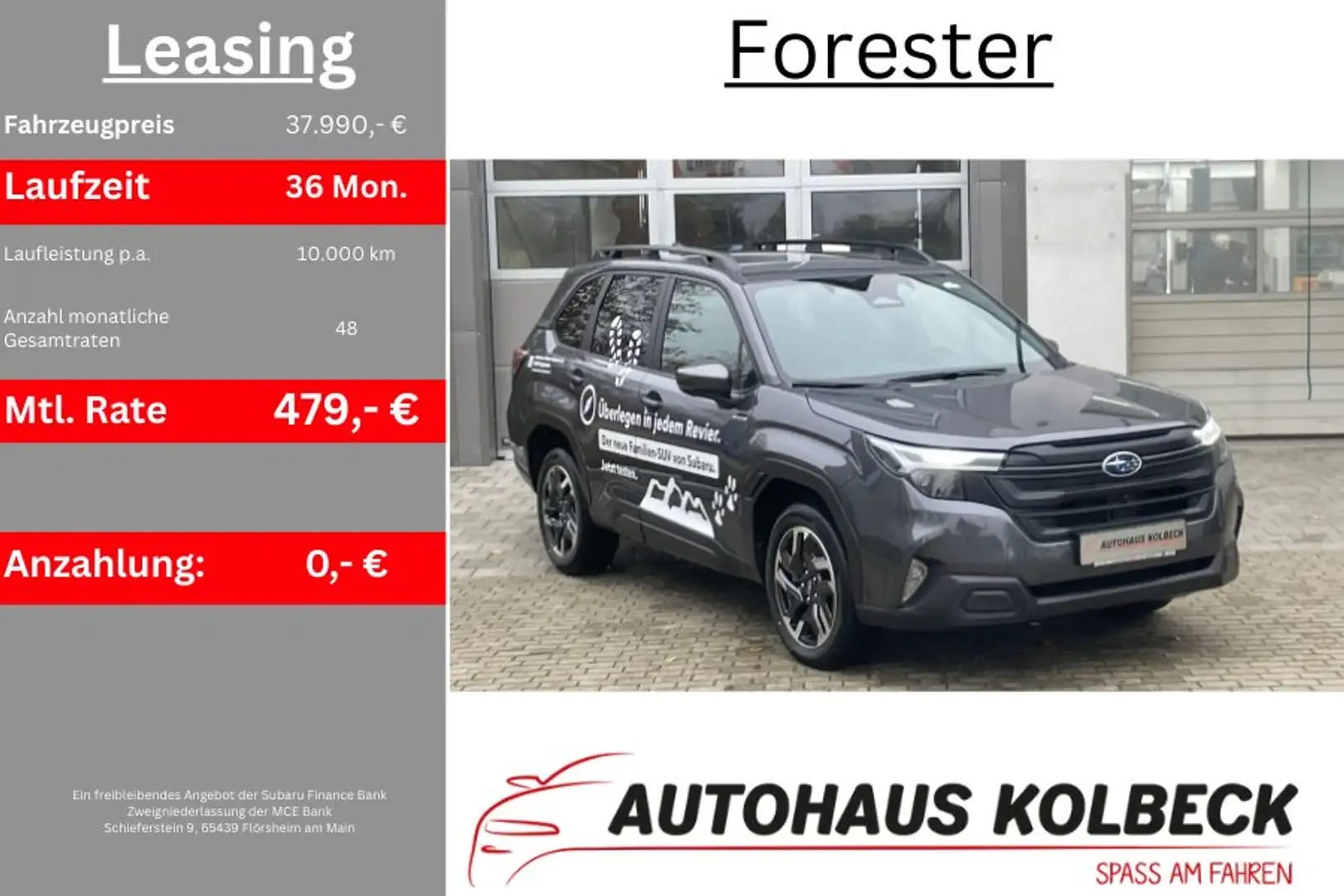 Subaru Forester 2.0ie Lineartronic Active Grau - 1