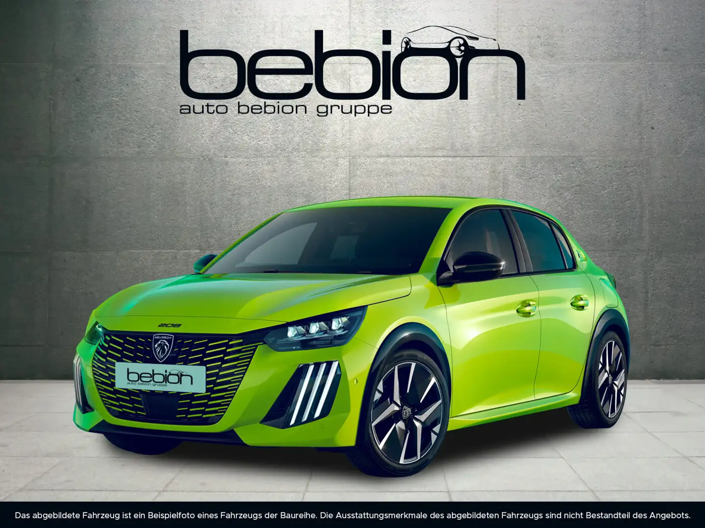 Peugeot 208 1.2 110 Business LED Navi PDC KlimaA SpurH Grau - 1