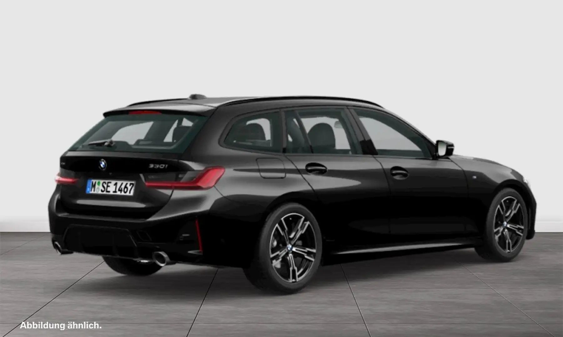BMW 330 i xDrive TOURING+M SPORT+ACC+PA+HiFi+SHZ Schwarz - 2