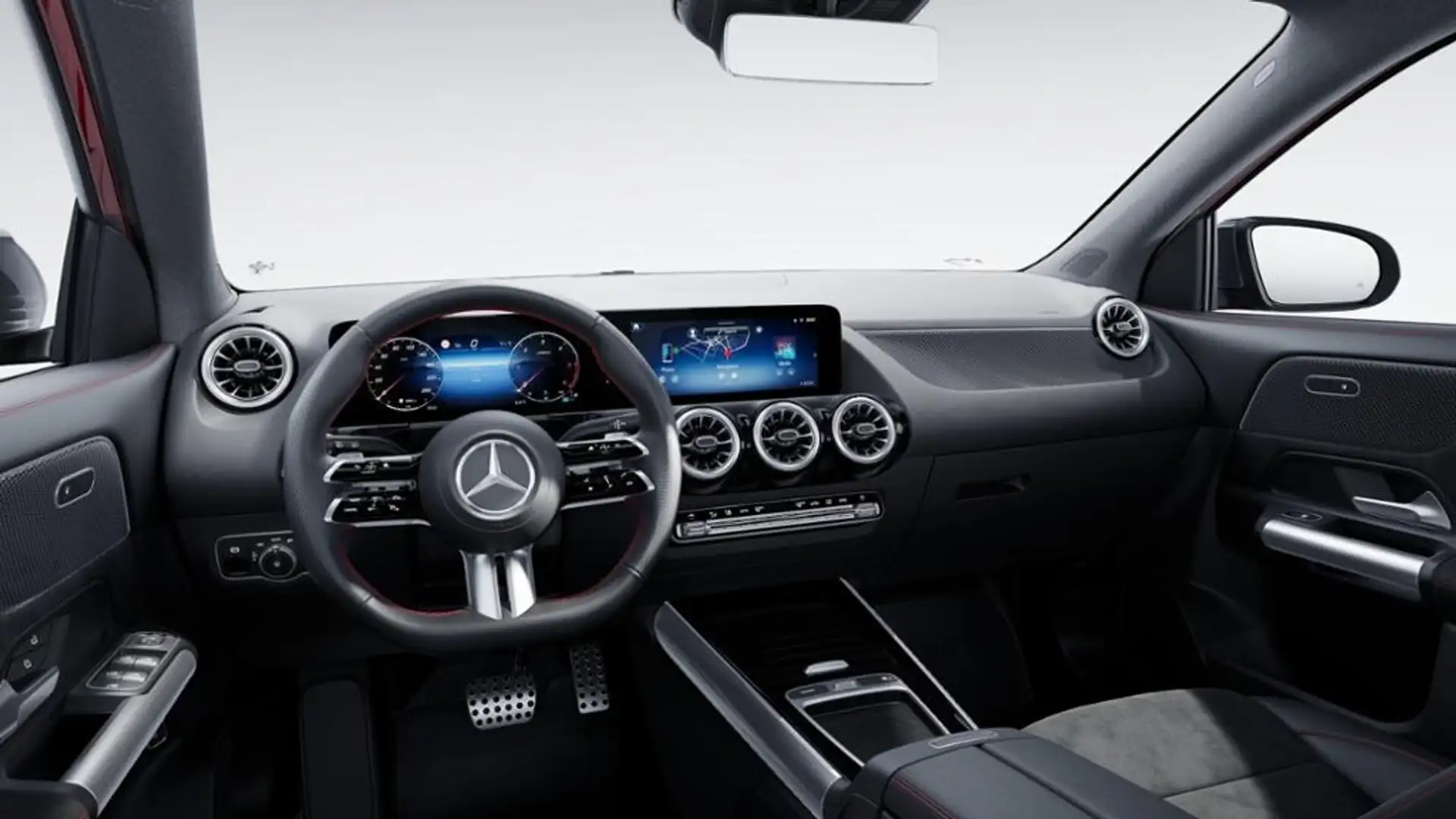Mercedes-Benz GLA 220 d 4M AMG/MULTIBEAM/AHK/Fahrass/KeylessGO Roşu - 2