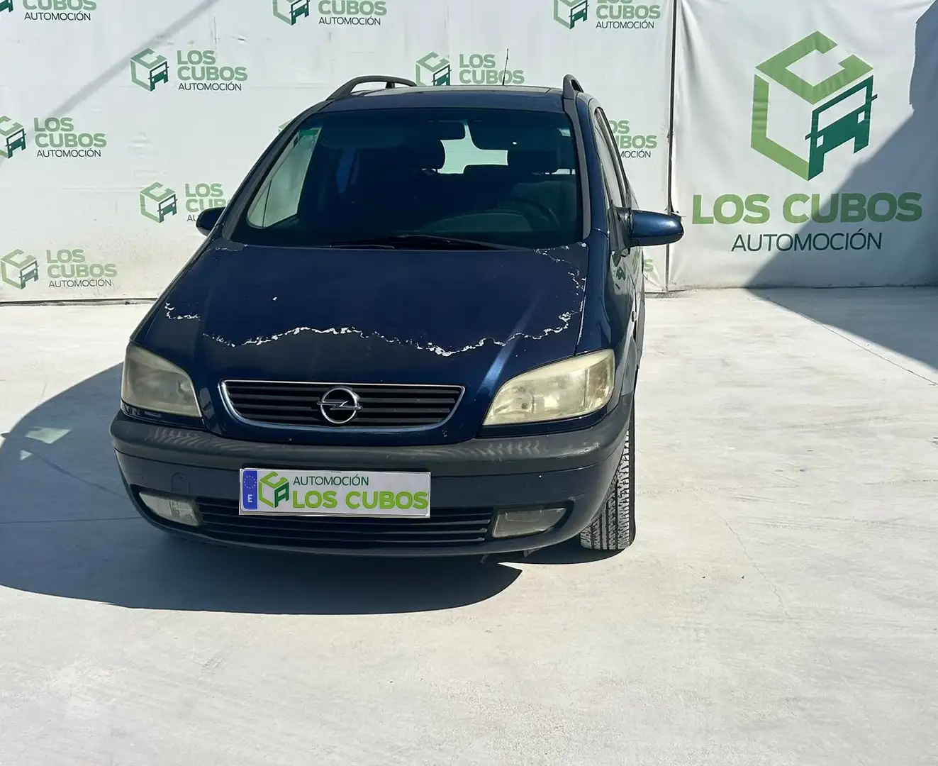 Opel Zafira 1.8 16v Elegance Azul - 1