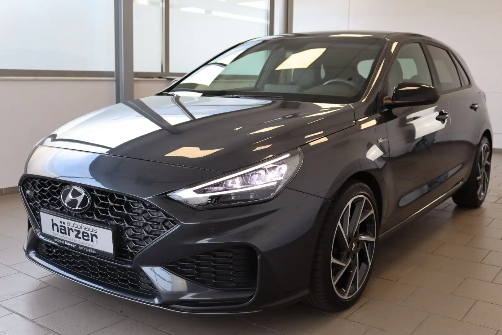 Hyundai i30 N Line DCT *LED*AHK*NAV*RFK*DAB*ACC*PDC*SHZ* Gris - 2