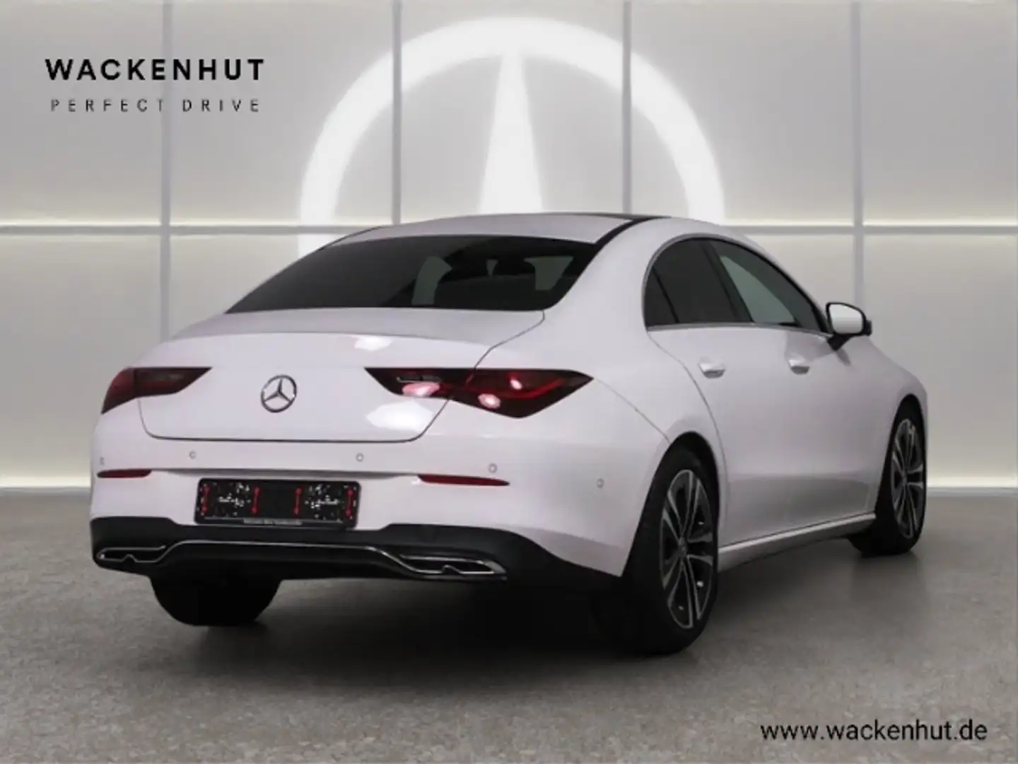Mercedes-Benz CLA 180 PROGRESSIVE ADVANCED+AHK+PANO+TOTW+360° Blanc - 2