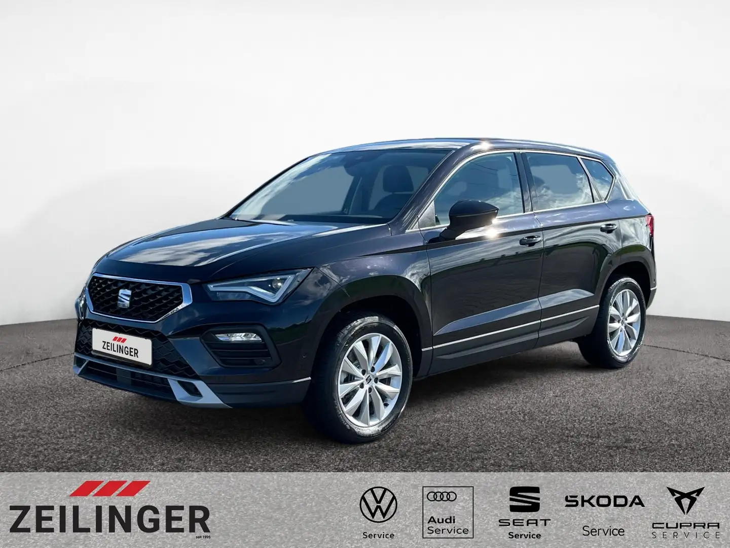 SEAT Ateca Style 2.0 TDI DSG|AHK|NAVI|KAMERA|ACC|FULL Schwarz - 1