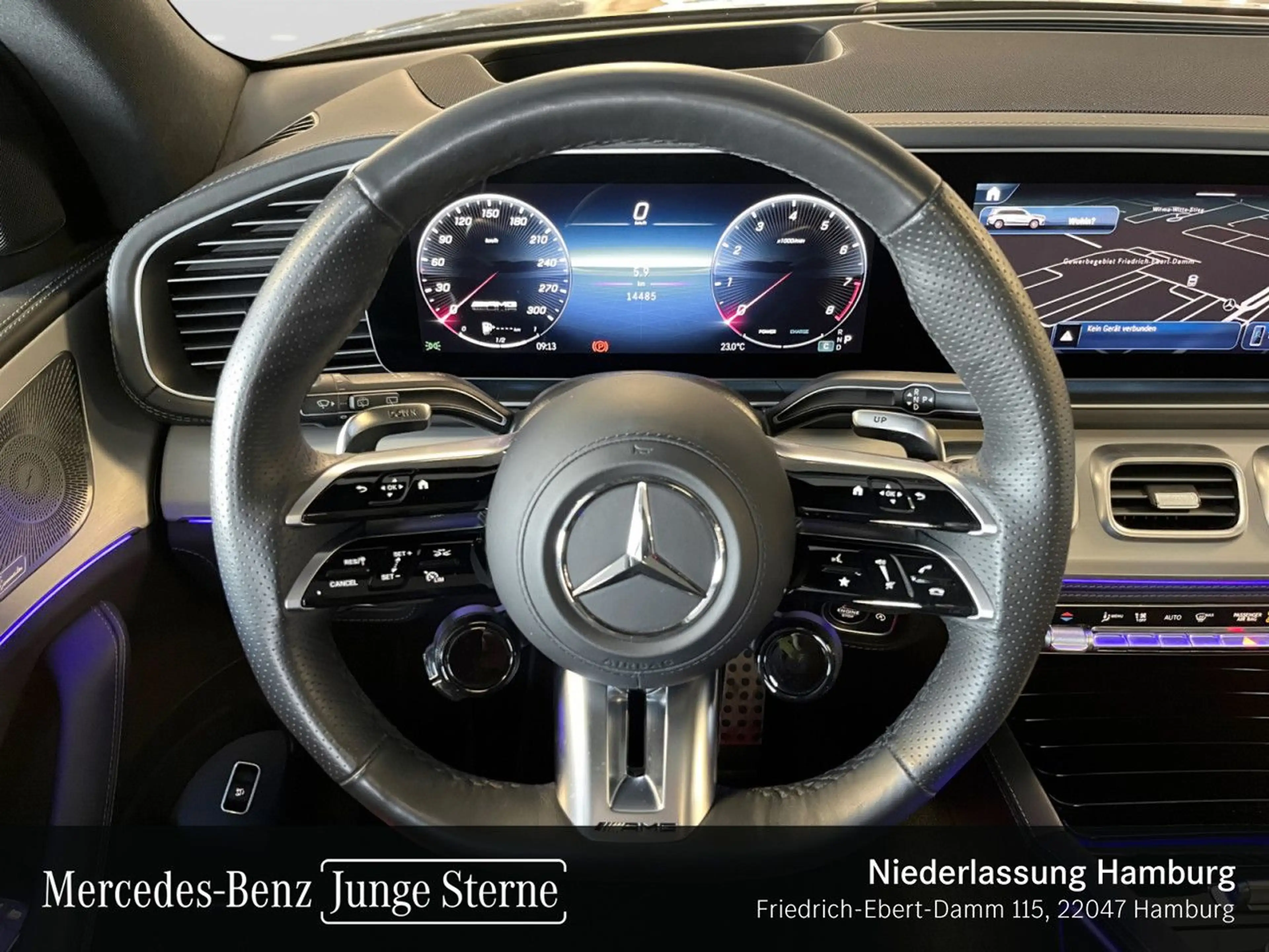 Mercedes-Benz GLS 63 AMG GLS 63 4M PANO+360+AHK+MULTIBEAM+HUD+SITZKLIMA+9G — photo 11
