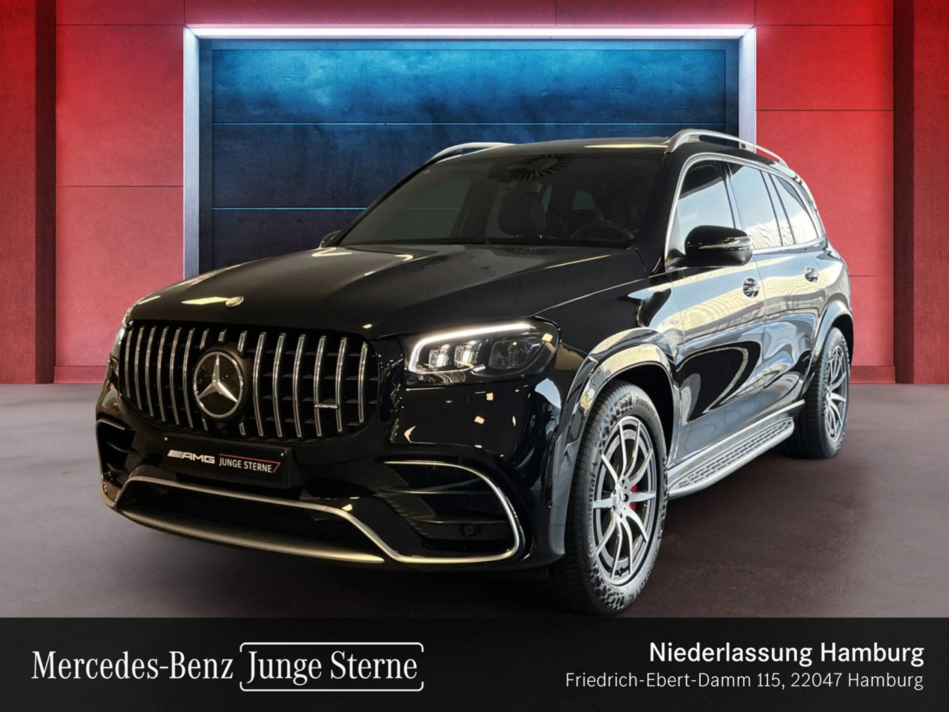 Mercedes-Benz GLS 63 AMG GLS 63 4M PANO+360+AHK+MULTIBEAM+HUD+SITZKLIMA+9G — photo 2