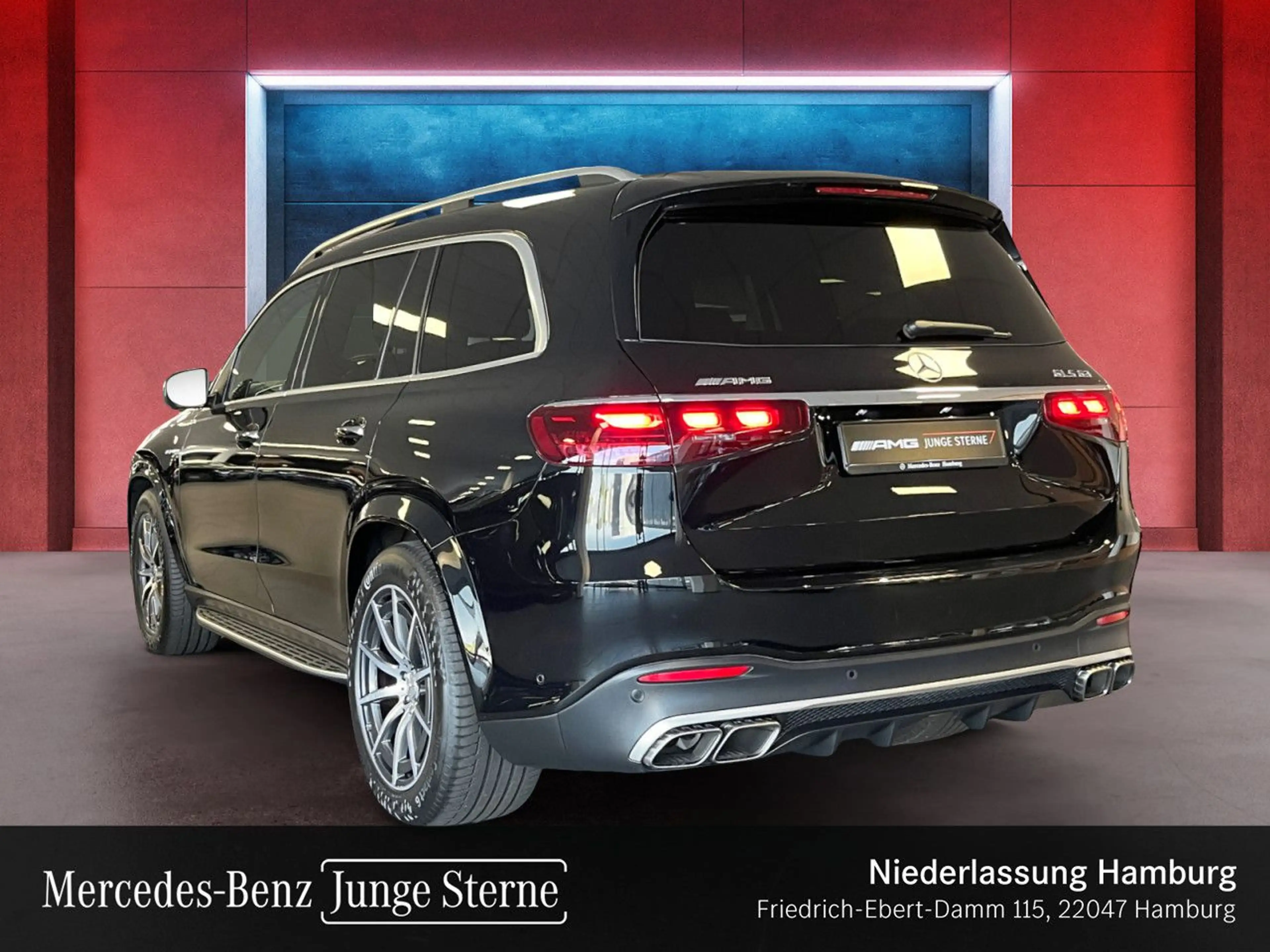 Mercedes-Benz GLS 63 AMG GLS 63 4M PANO+360+AHK+MULTIBEAM+HUD+SITZKLIMA+9G — photo 3