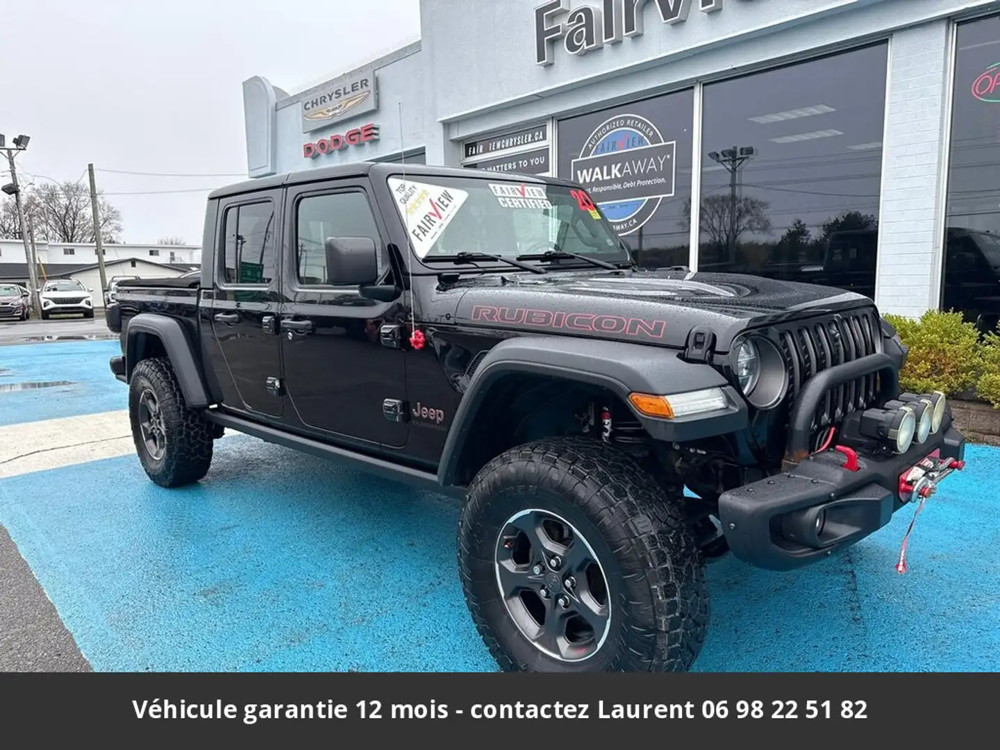 Jeep Gladiator Rubicon 4x4 Tout compris hors homologation 4500e Noir - 1