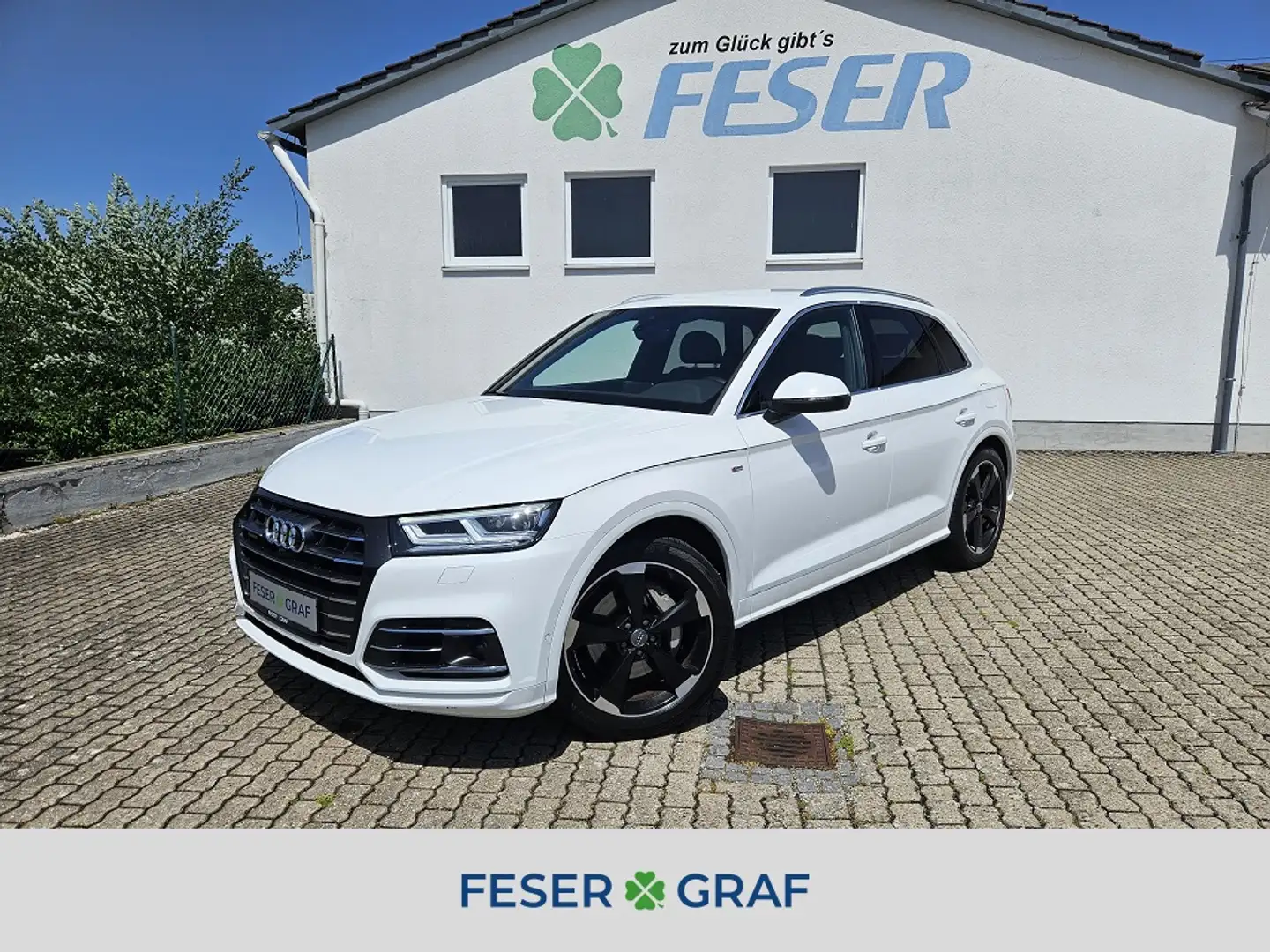 Audi Q5 55 TFSIe qu. S-tr. S-Line 20" 360° MATRIX Wit - 1