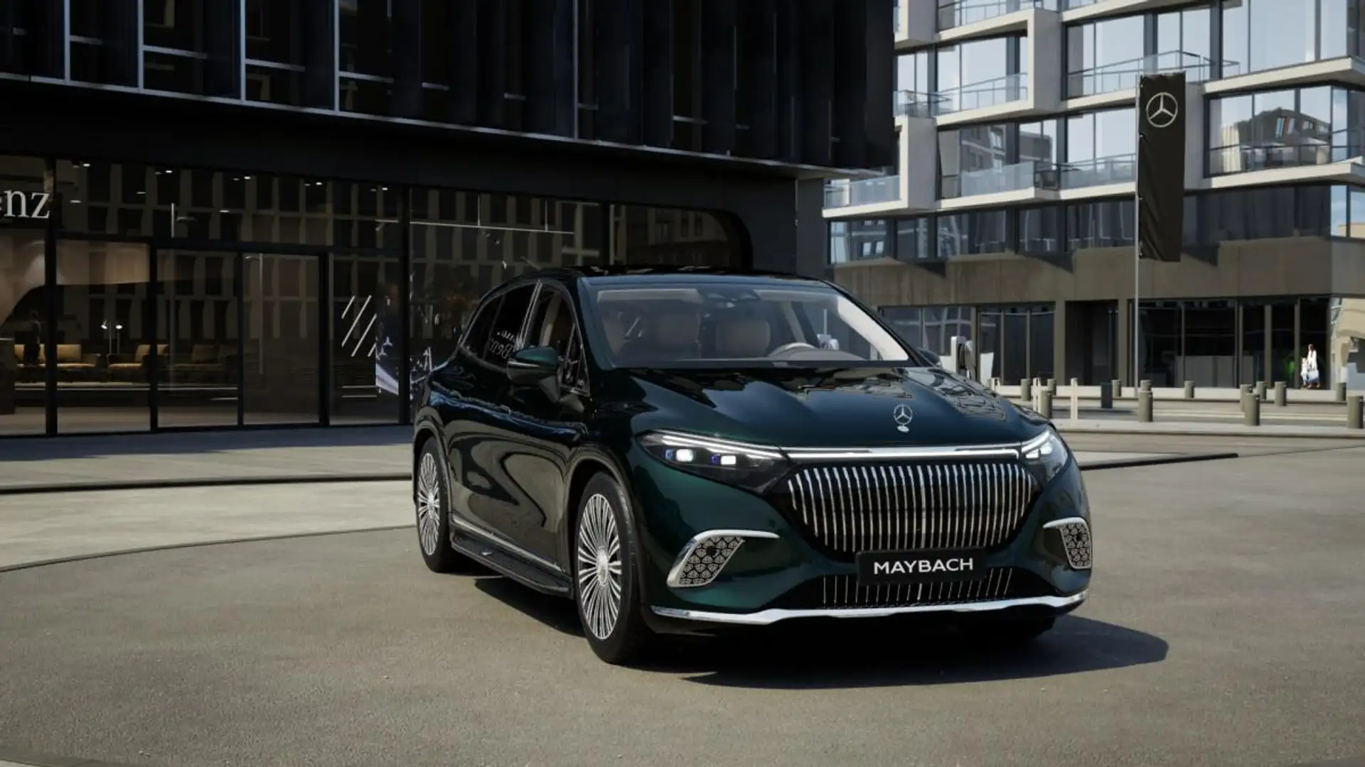 Mercedes-Benz EQS Mercedes-Maybach 680 SUV (Integrierter Wartungsser Grün - 1