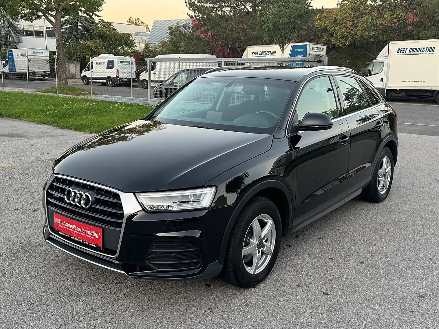Audi Q3 2,0 TDI Intense quattro S-tronic / ANHÄNGERKUPP... Schwarz - 2