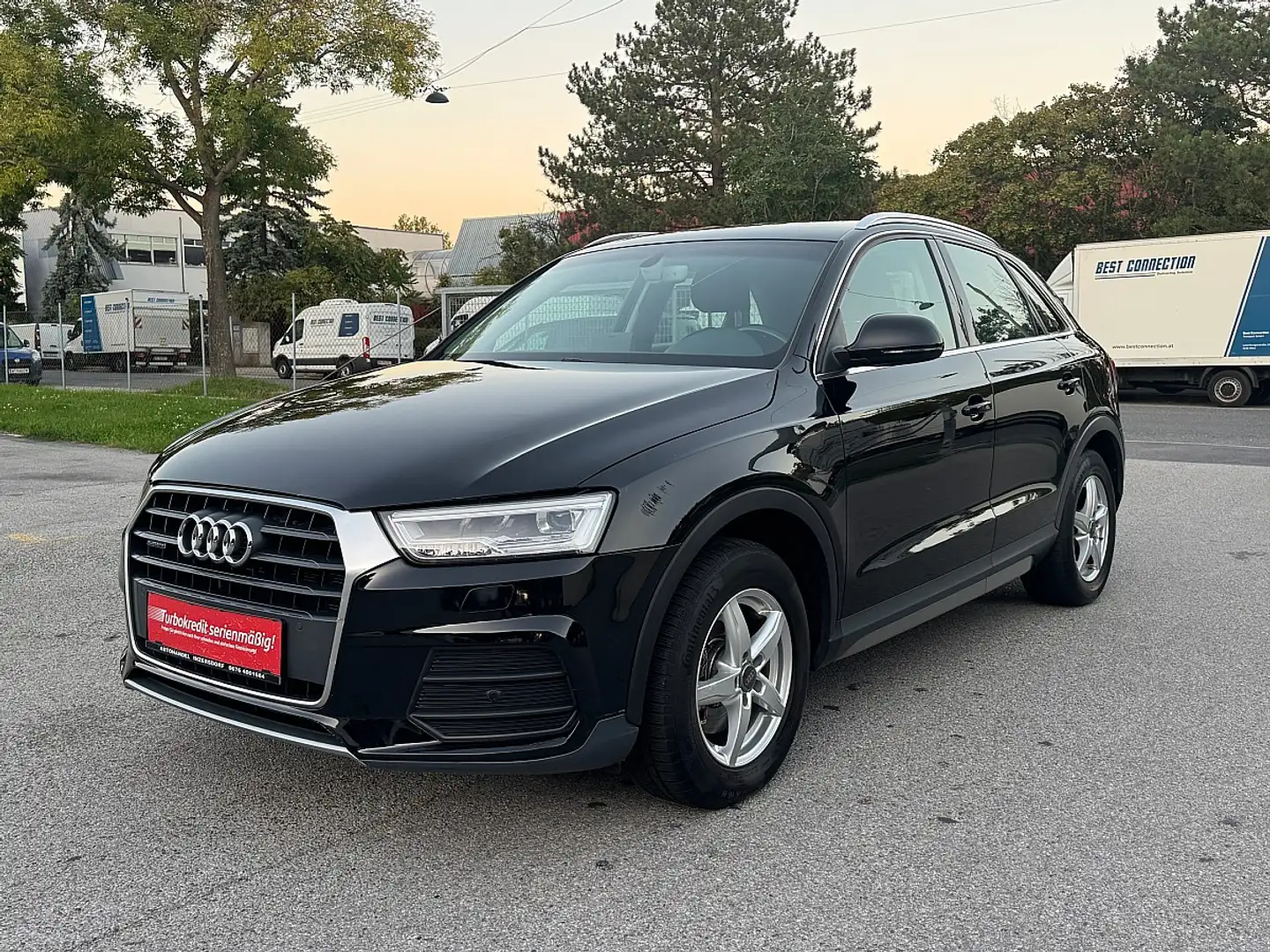 Audi Q3 2,0 TDI Intense quattro S-tronic / ANHÄNGERKUPP... Schwarz - 1