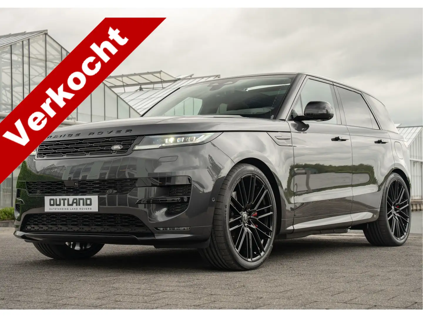 Land Rover Range Rover Sport P550e Autobiography | VERKOCHT | 24" inch Custom W Grijs - 1