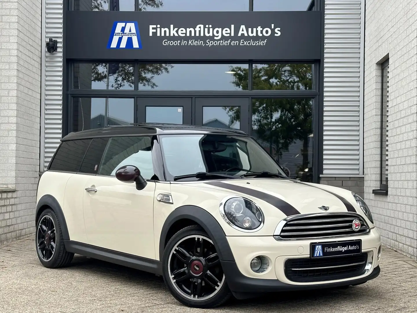 MINI Cooper Clubman 1.6 Hampton Aut |Pano |H.K Audio |Lounge Leer | Blanc - 1