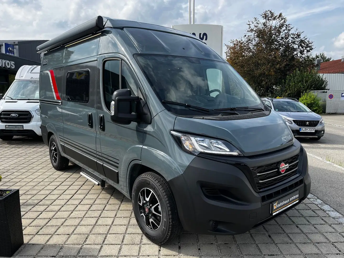 Bürstner Campeo C540 140PS Schlafdach*AUTARKIE* Gris - 2