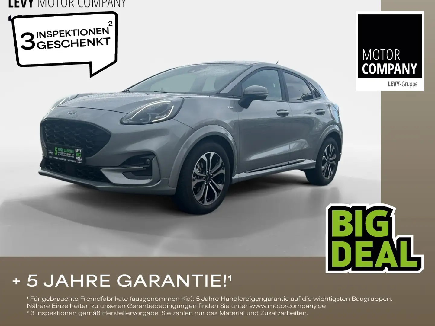Ford Puma 1.0 EcoBoost ST-Line Design Navi FLA SpurH Grau - 1