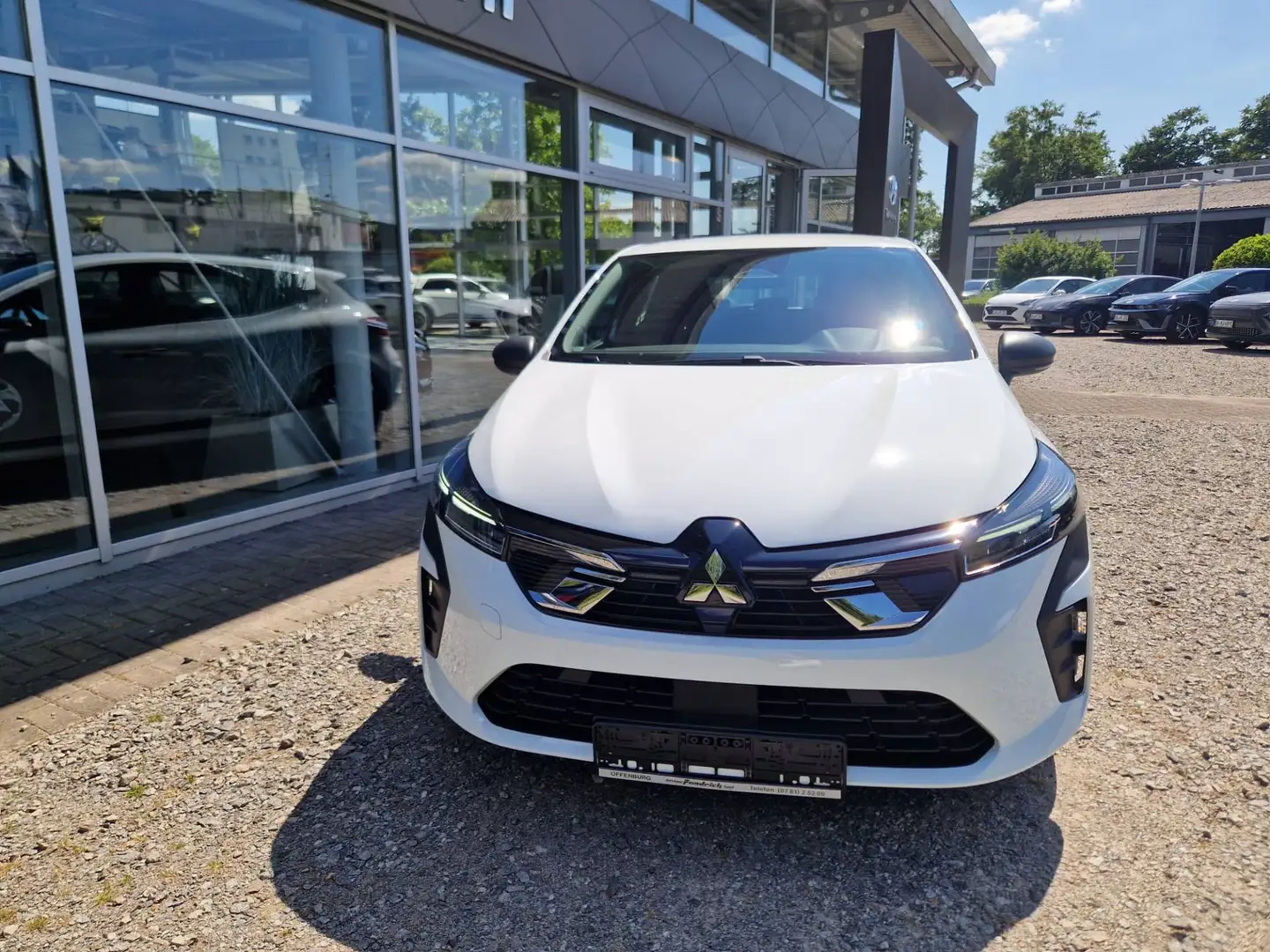Mitsubishi Colt 1.0l Basis Schalter/ Klima/Bluetooth Blanc - 2