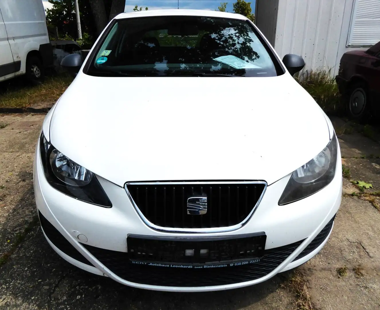SEAT Ibiza SC Klima, ESP, Reifendruck, ZV, Eu5 Weiß - 2