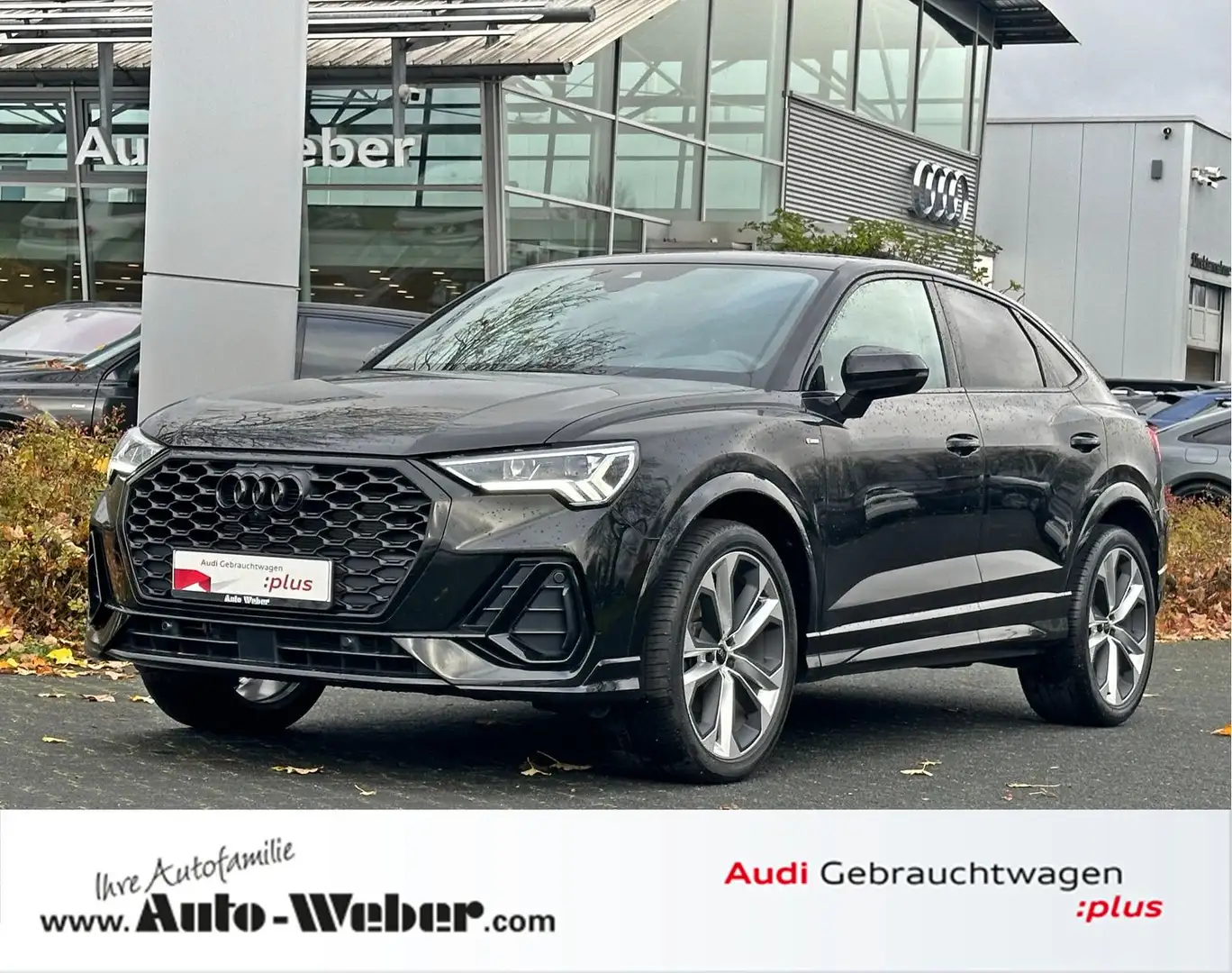 Audi Q3 Sportback 35TFSI S LINE PANO SONOS STANDHZ VC Schwarz - 1