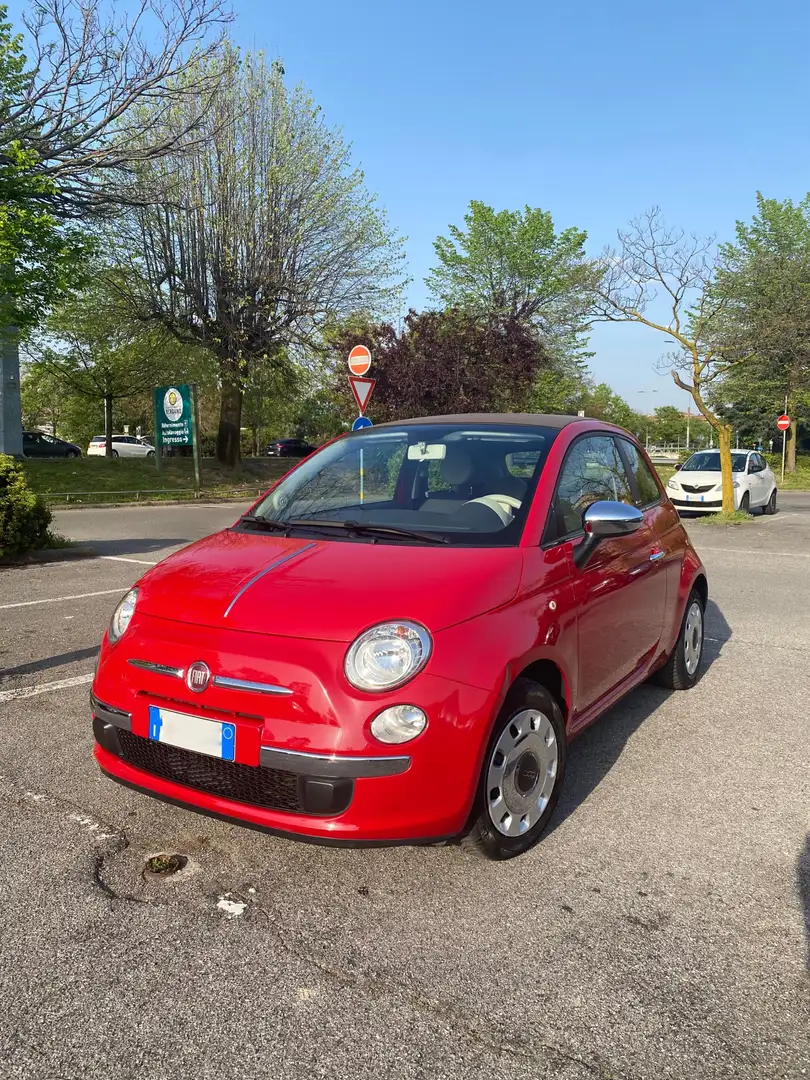 Fiat 500C 1.2 Pop Star 69cv Rosso - 1