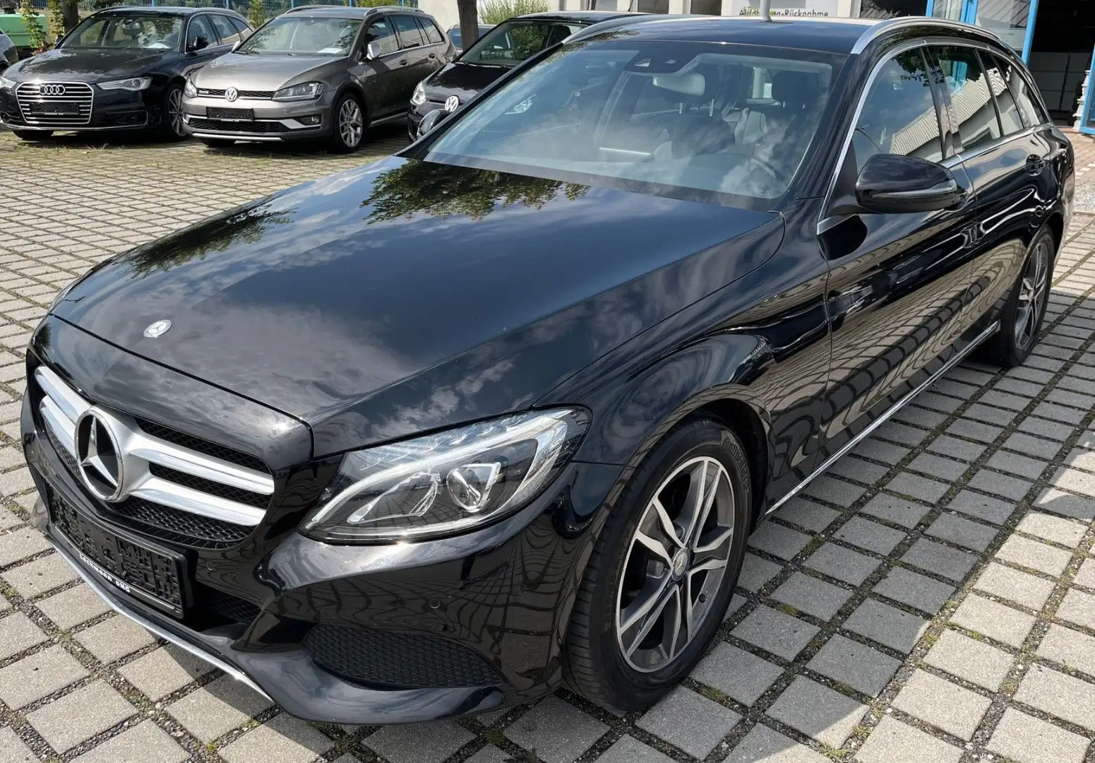 Mercedes-Benz C 180 T CGI Avantgarde LED|Aut.|Navi|Park|Temp. Schwarz - 1