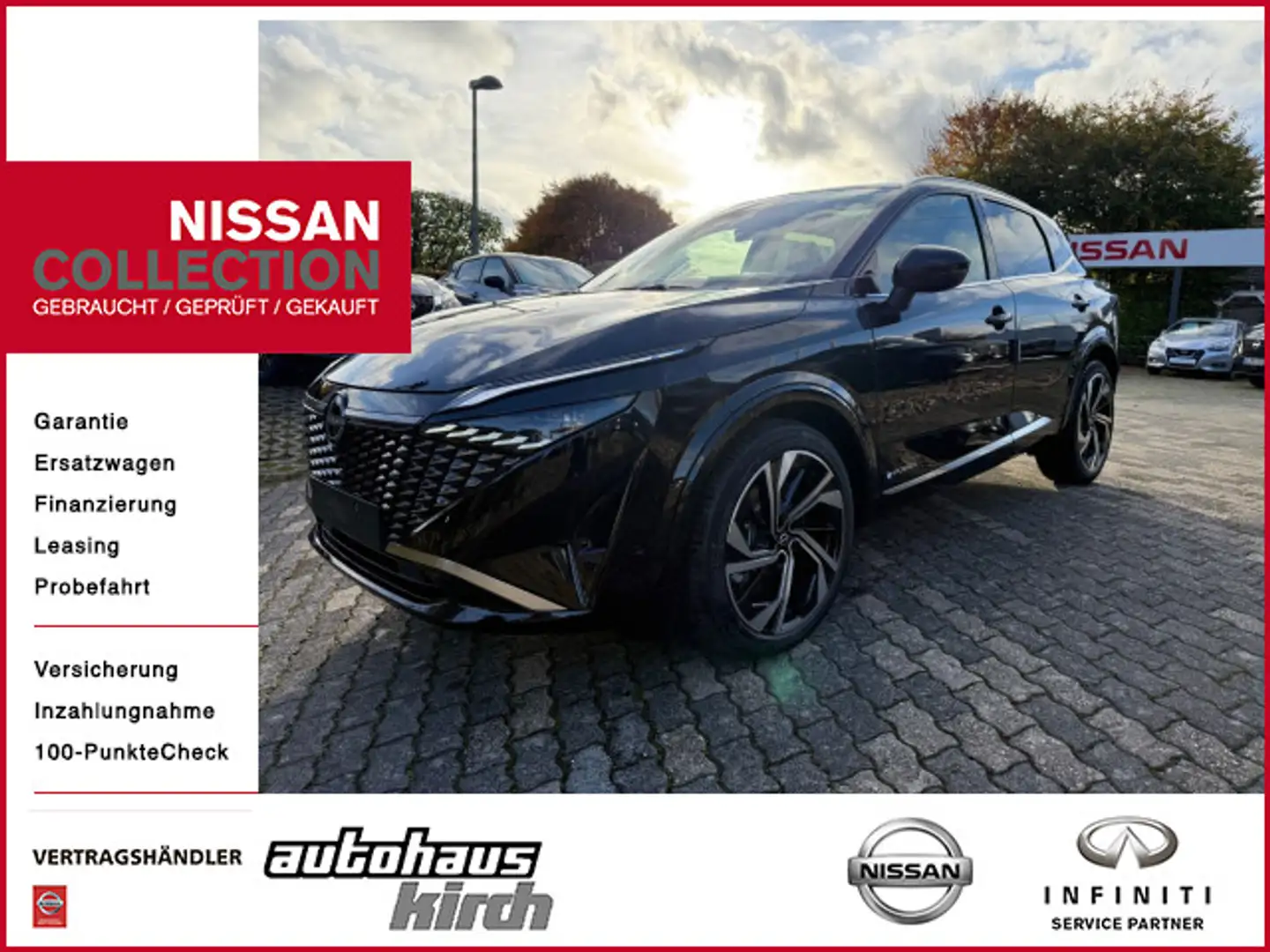 Nissan Qashqai Tekna+ e-Power 4x2 190PS Schwarz - 1