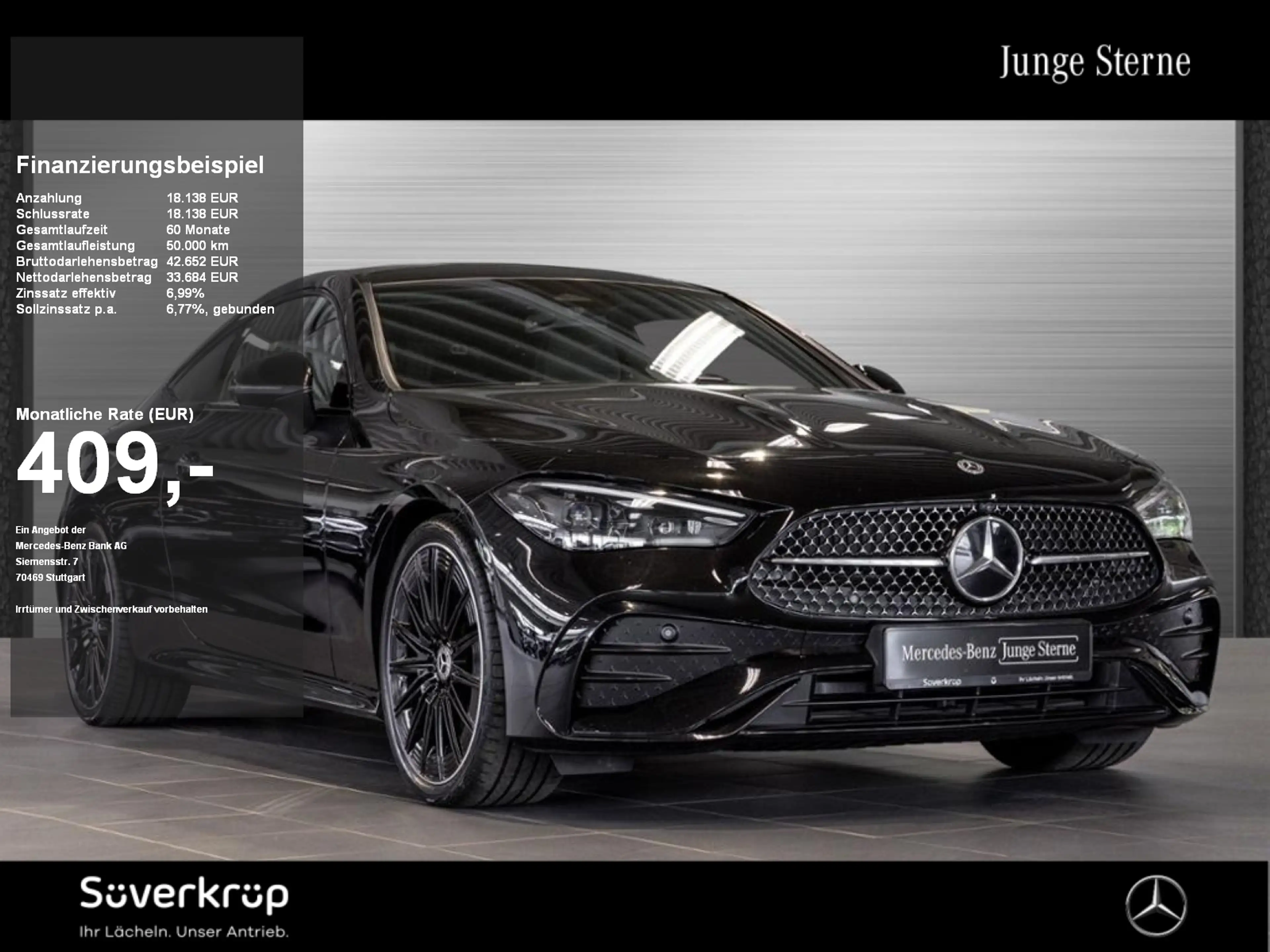 Mercedes-Benz CLE 220 d Coupé , AMG BURM NIGHT MEMO 360 KAMERA