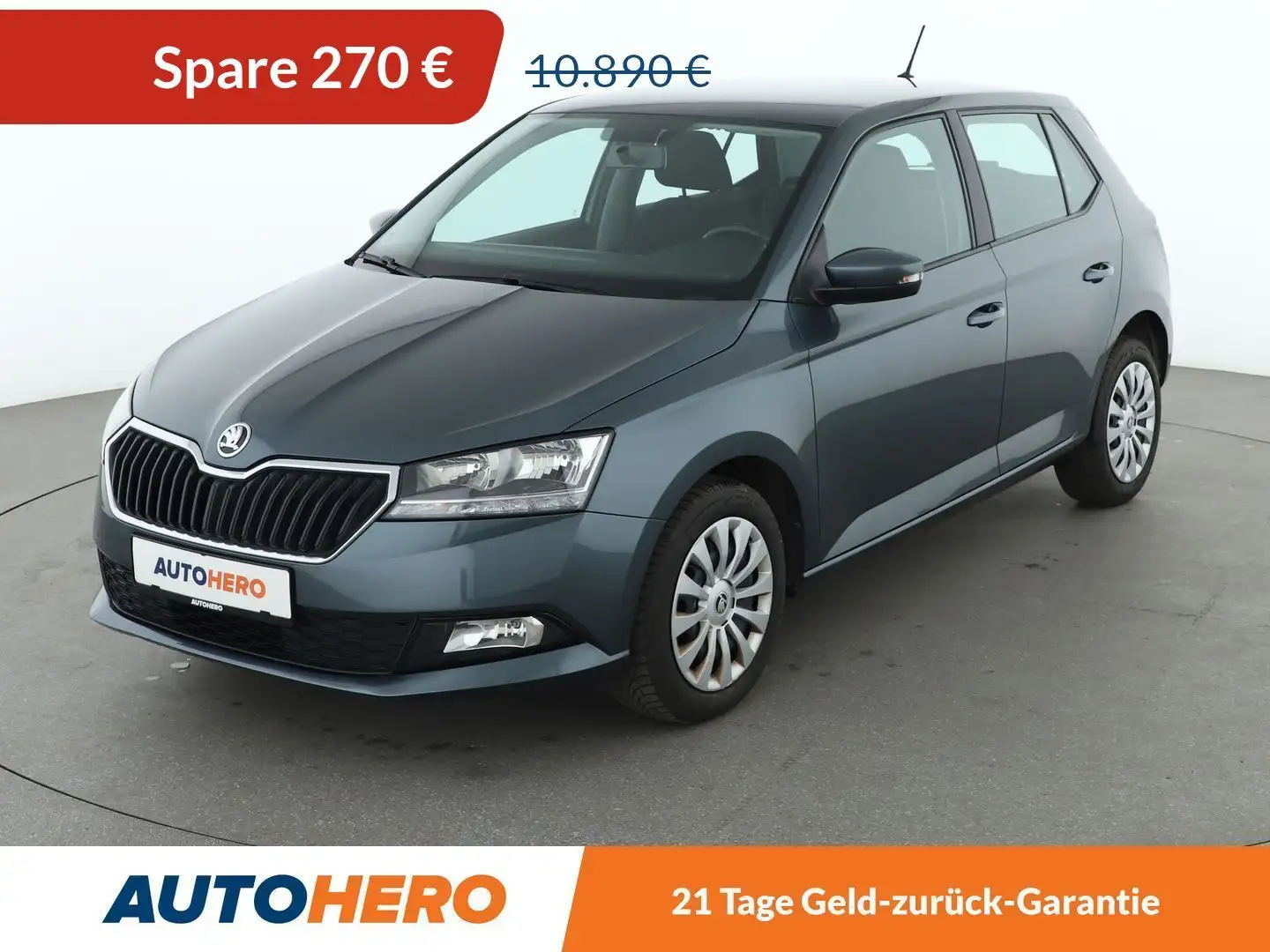 Skoda Fabia 1.0 TSI Ambition Gris - 1