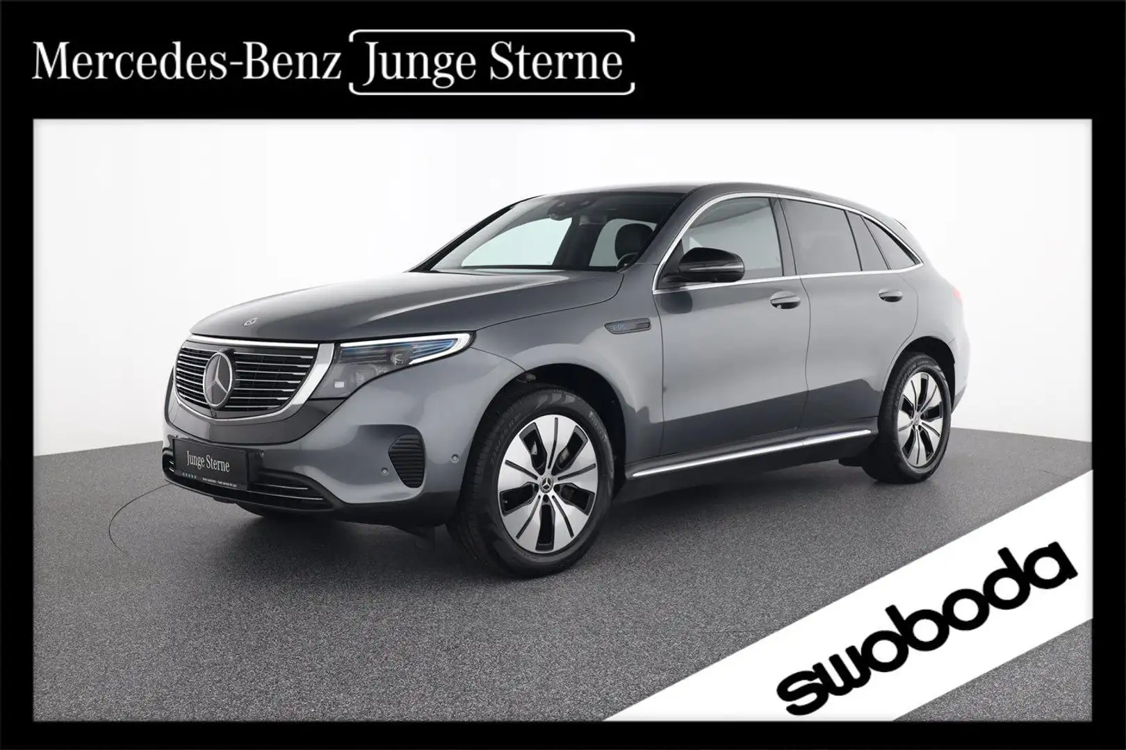 Mercedes-Benz EQC 400 4MATIC AMG Line LED NAVI AHK Distr. Plus Grau - 1