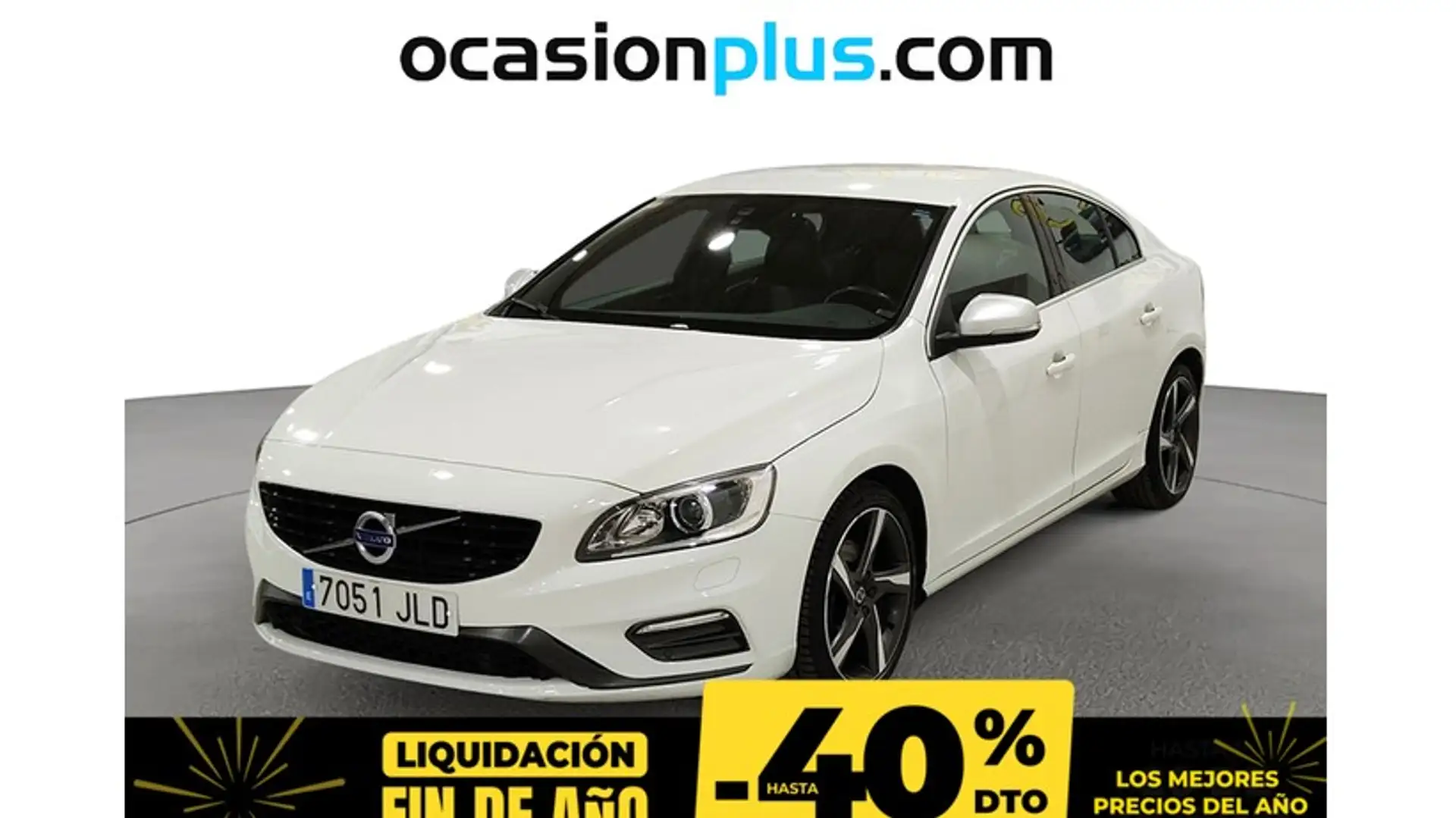 Volvo S60 D4 R-Design Momentum Aut. 190 Blanc - 1
