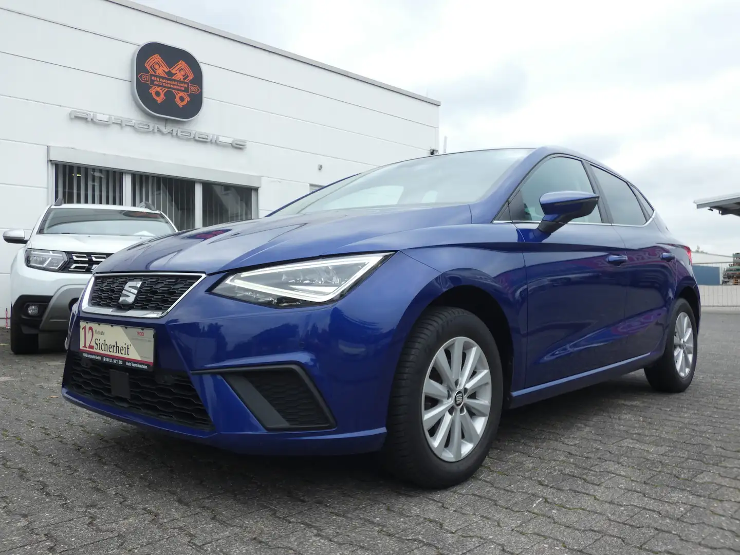 SEAT Ibiza 1,0 Style *KLIMA*ALU*PDC*NAVI*KAMERA* Blau - 1