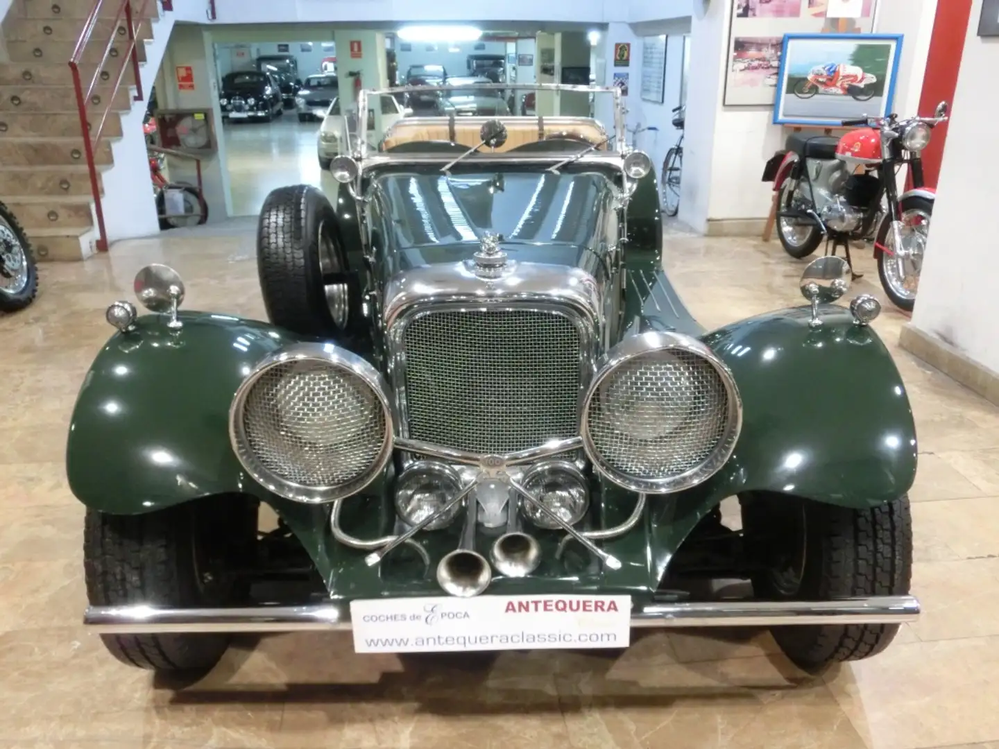 Jaguar S-Type SS 100 (Replica) Zöld - 2