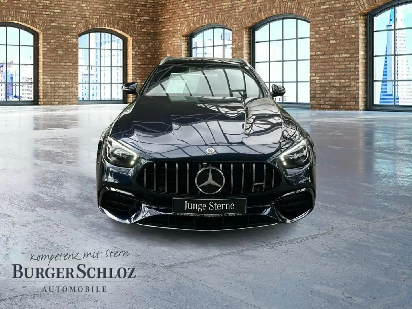 Mercedes-Benz E 63 AMG E 63 T S AMG 4M Pano Massage HUD STH LM Sport Modrá - 2