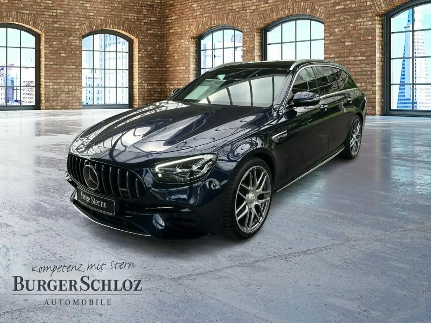 Mercedes-Benz E 63 AMG E 63 T S AMG 4M Pano Massage HUD STH LM Sport Modrá - 1