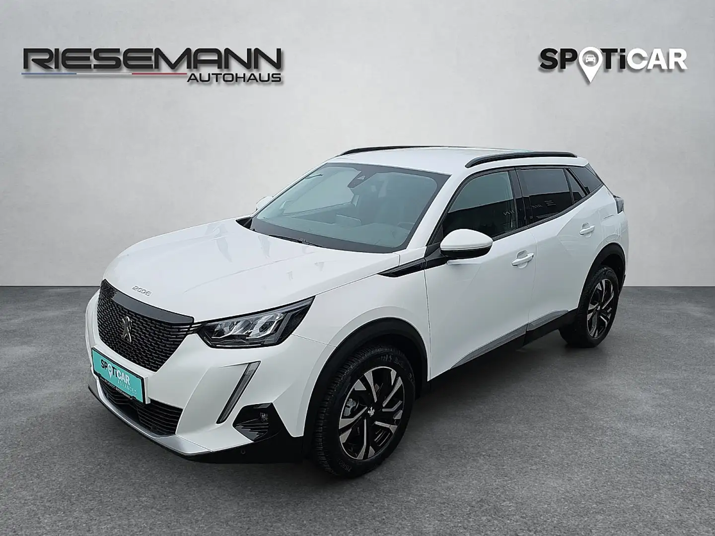 Peugeot 2008 PureTech 100 S&S Allure 6-Gang-Manuell Blanc - 1