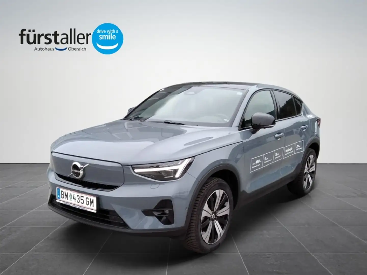 Volvo C40 Recharge Ultimate, Twin Motor, Elektrisch Gris - 1