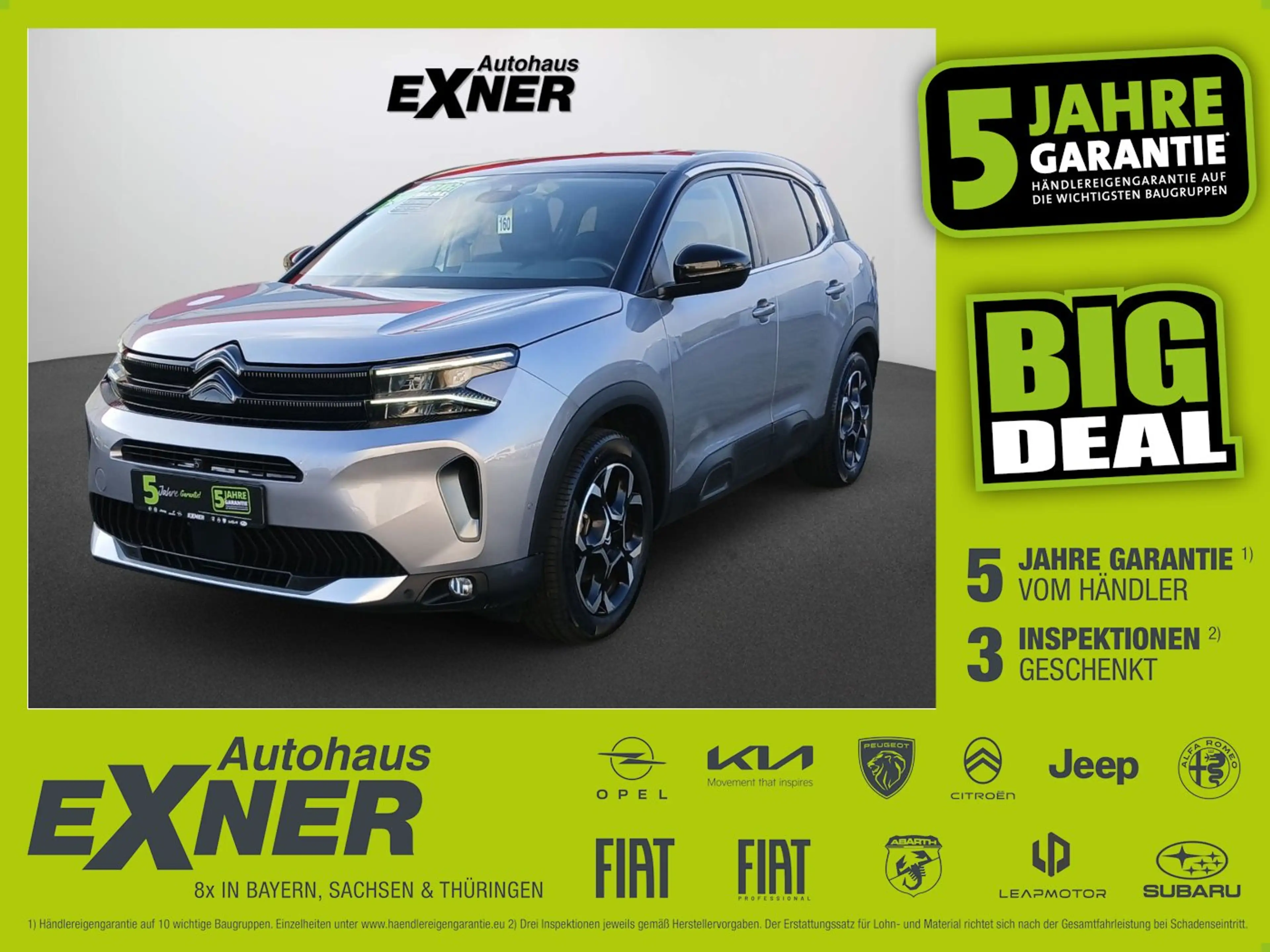 Citroen C5 Aircross 1.2 Mild Hybrid 136 MAX LED+Kamera+