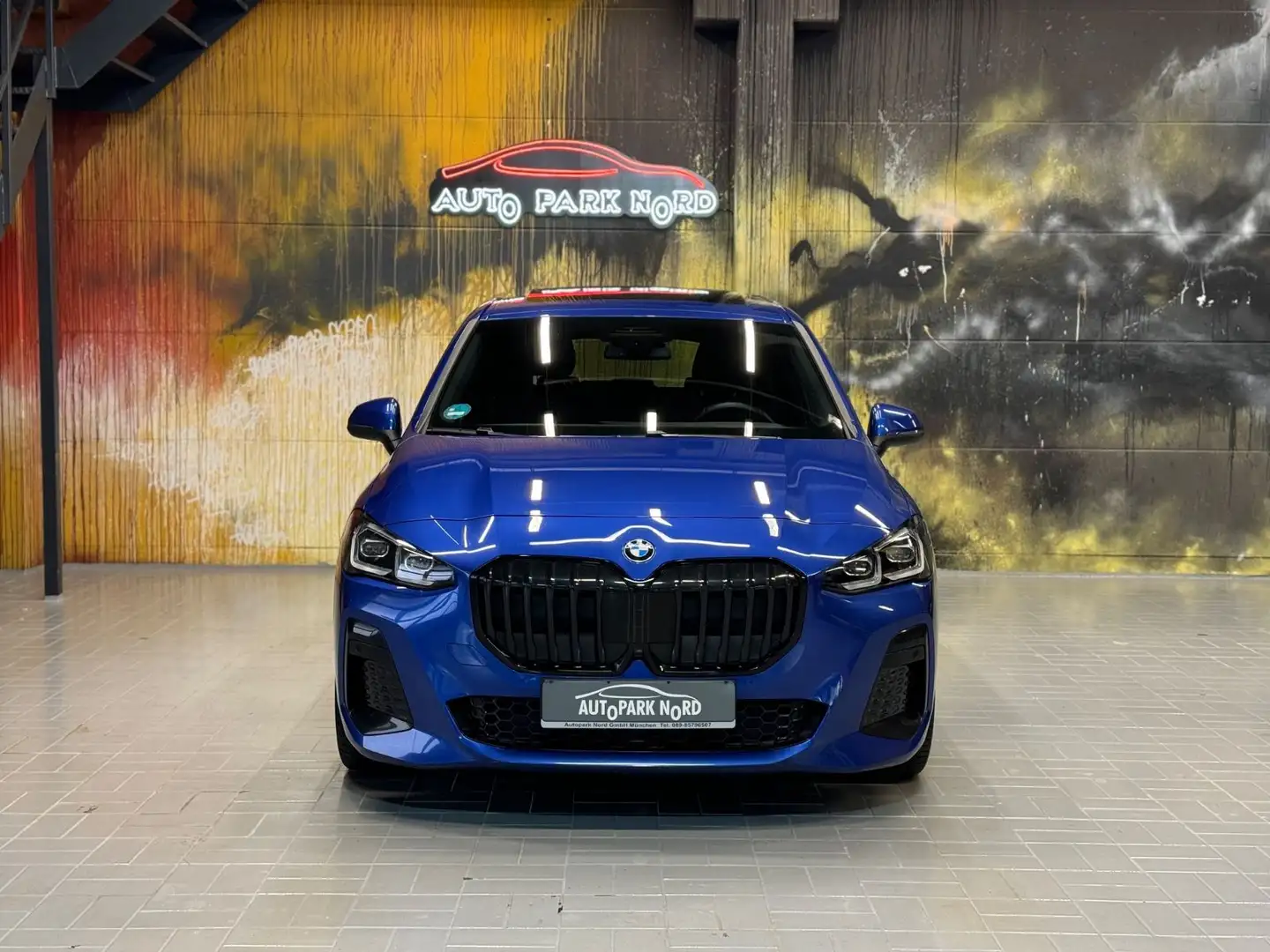 BMW 223d Active Tourer xDrive M Sport Aut. LED~PANO Bleu - 2