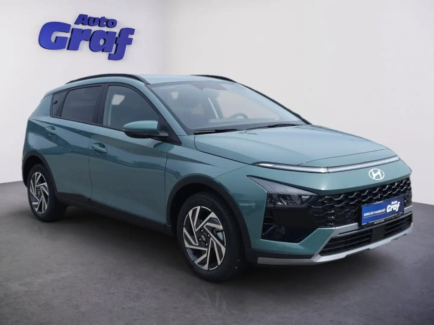 Hyundai BAYON GO Plus 1.0 T-GDI y5bu2-PP4-OO6 Grün - 2