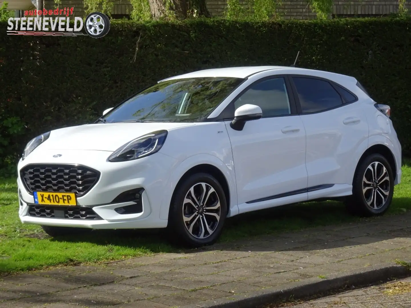 Ford Puma 1.0 Hybrid 125pk ST-Line met Navi en Parkeerhulp Wit - 1