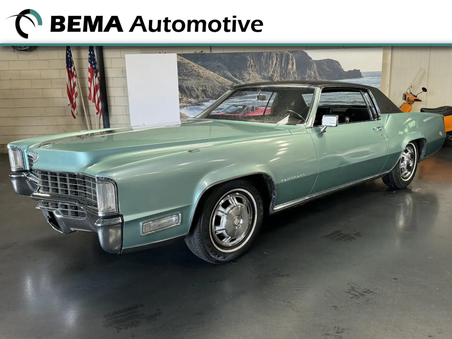 Cadillac Eldorado 7.7-V8 COUPE Green - 1