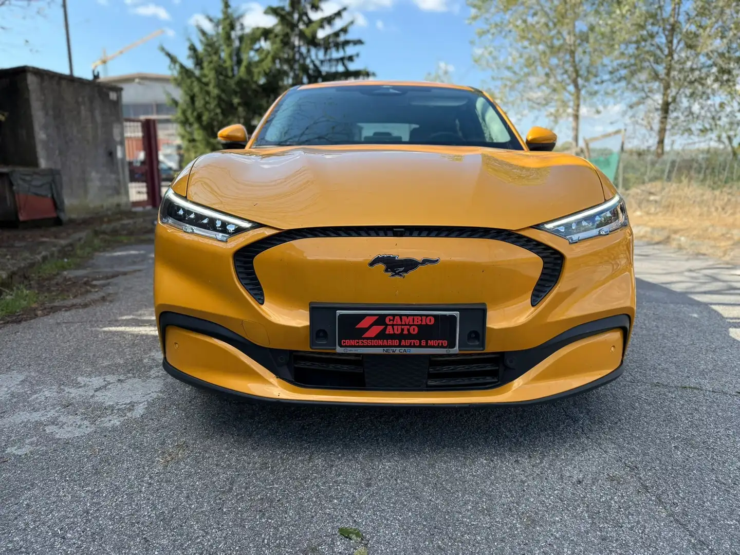 Ford Mustang Mach-e standard range rwd 269cv auto Jaune - 2