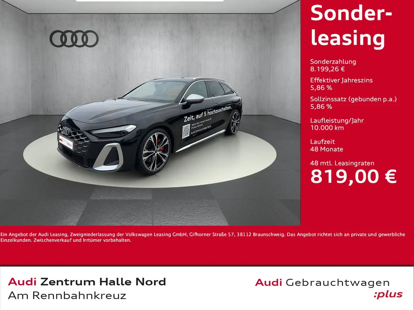 Audi S5 Avant TFSI quattro S tronic Noir - 1