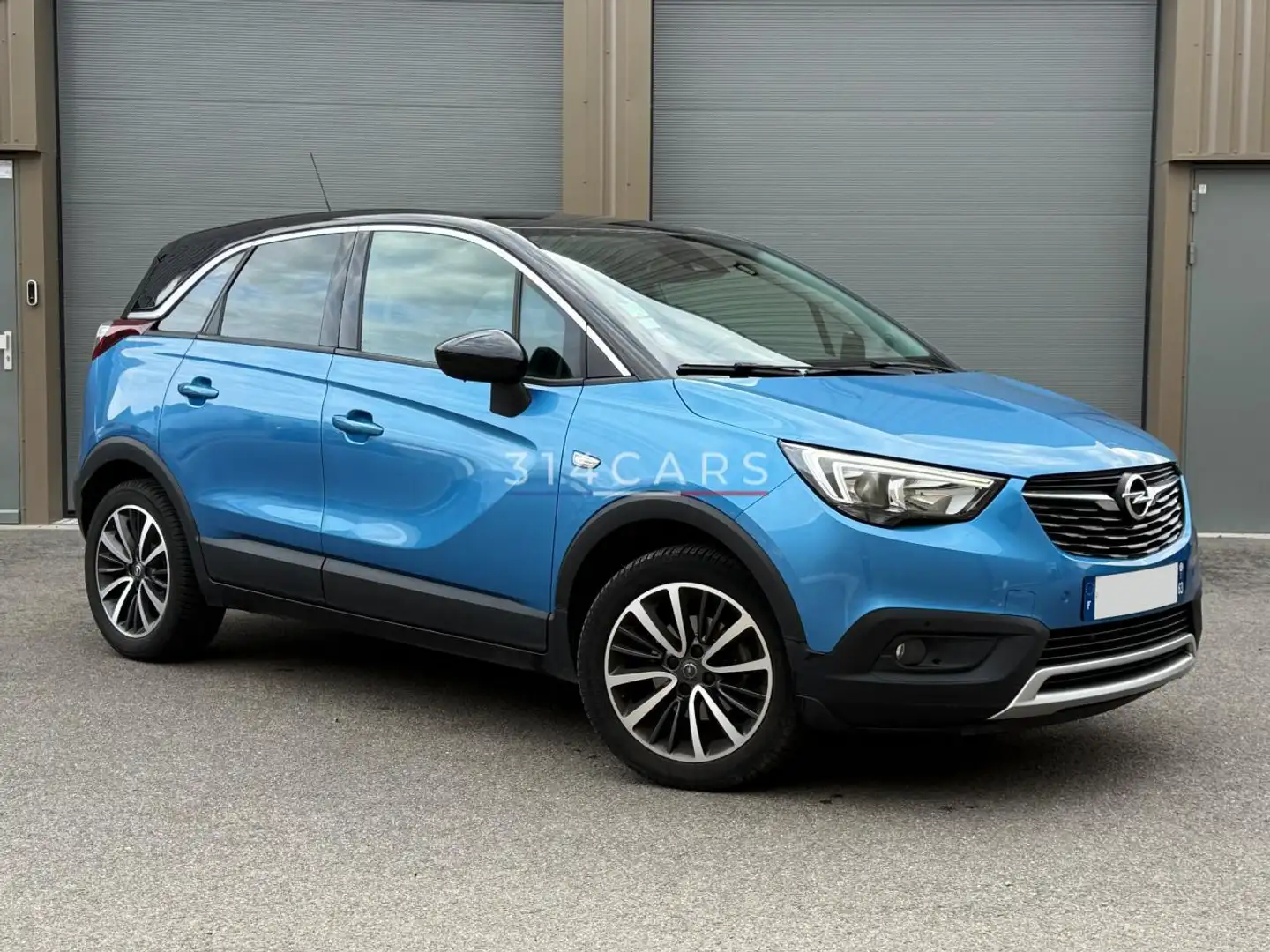 Opel Crossland X 1.2i Turbo 110 CV Innovation Bleu - 1