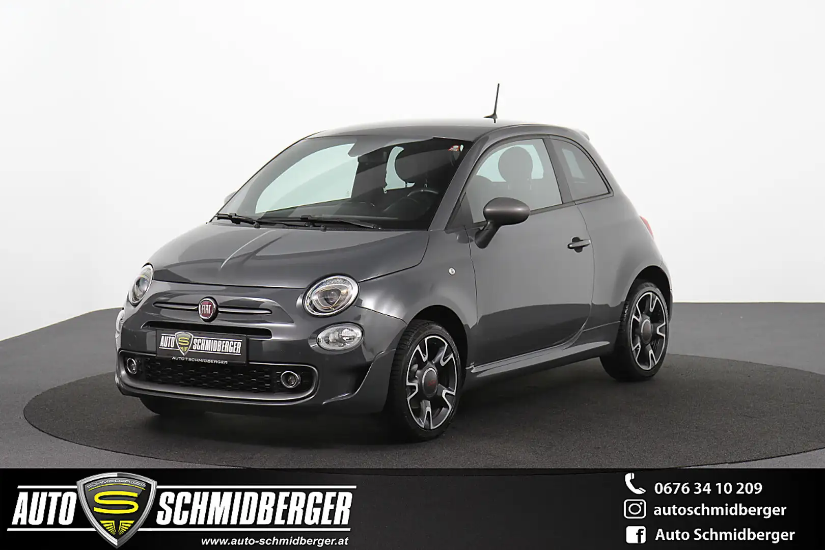 Fiat 500 1,2 69 S Grau - 1